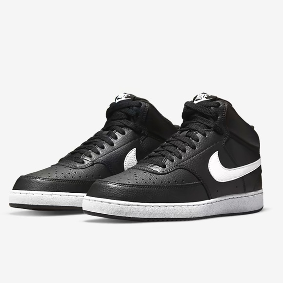 Nike Men’s Court Vision Mid Next
Nature

Black/Black/White
Sneakers 
DN3577-001 - Picture 15 of 16